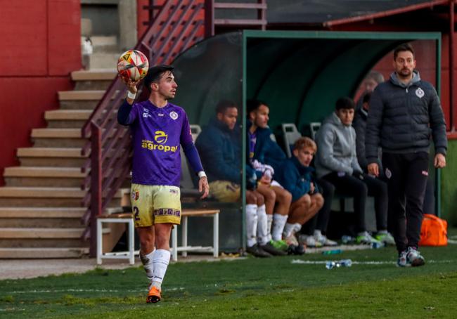 Alvi, en el partido ante el Laguna esta temporada.