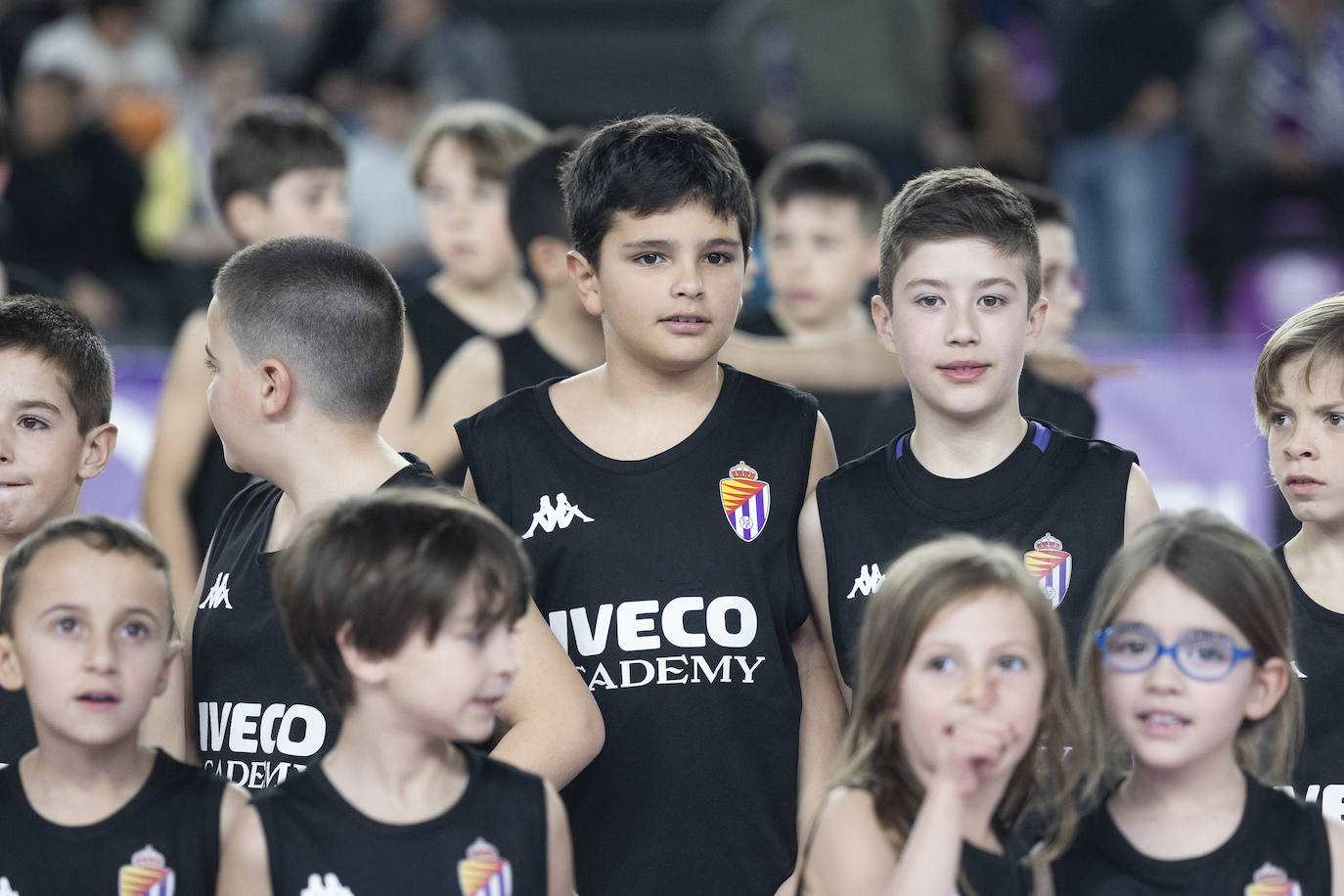 La presentación de la cantera del Real Valladolid de Baloncesto, en imágenes