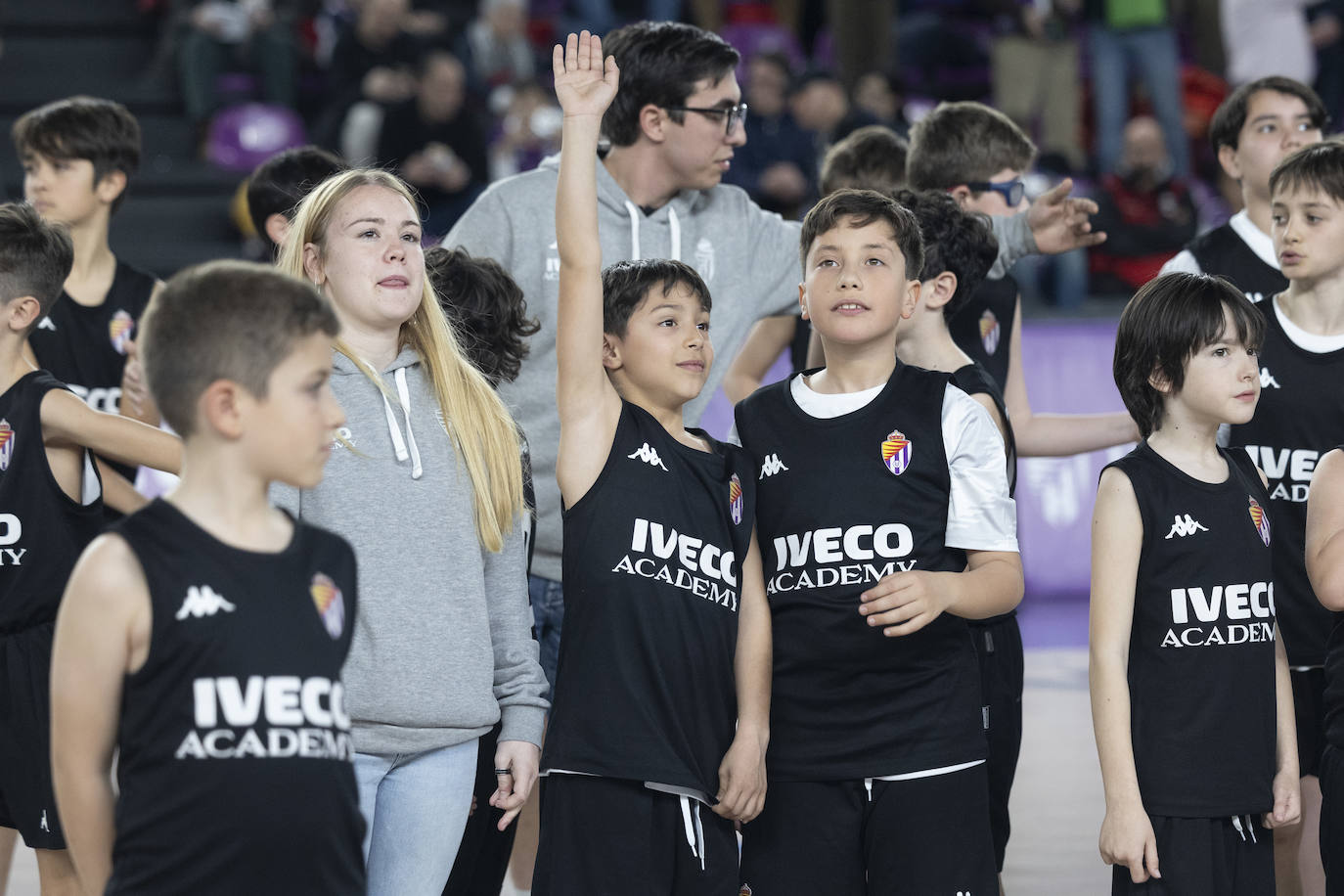 La presentación de la cantera del Real Valladolid de Baloncesto, en imágenes