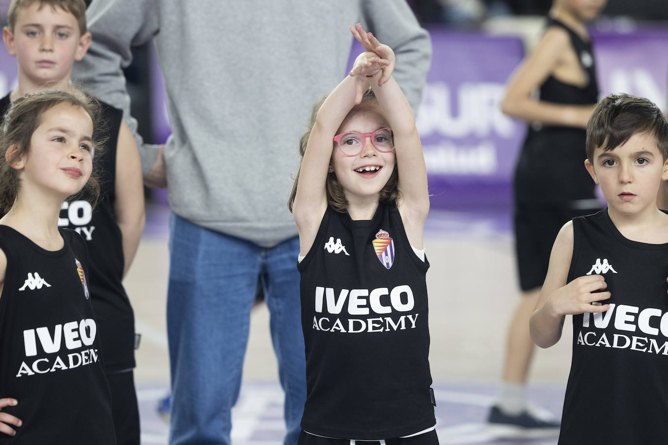 La presentación de la cantera del Real Valladolid de Baloncesto, en imágenes