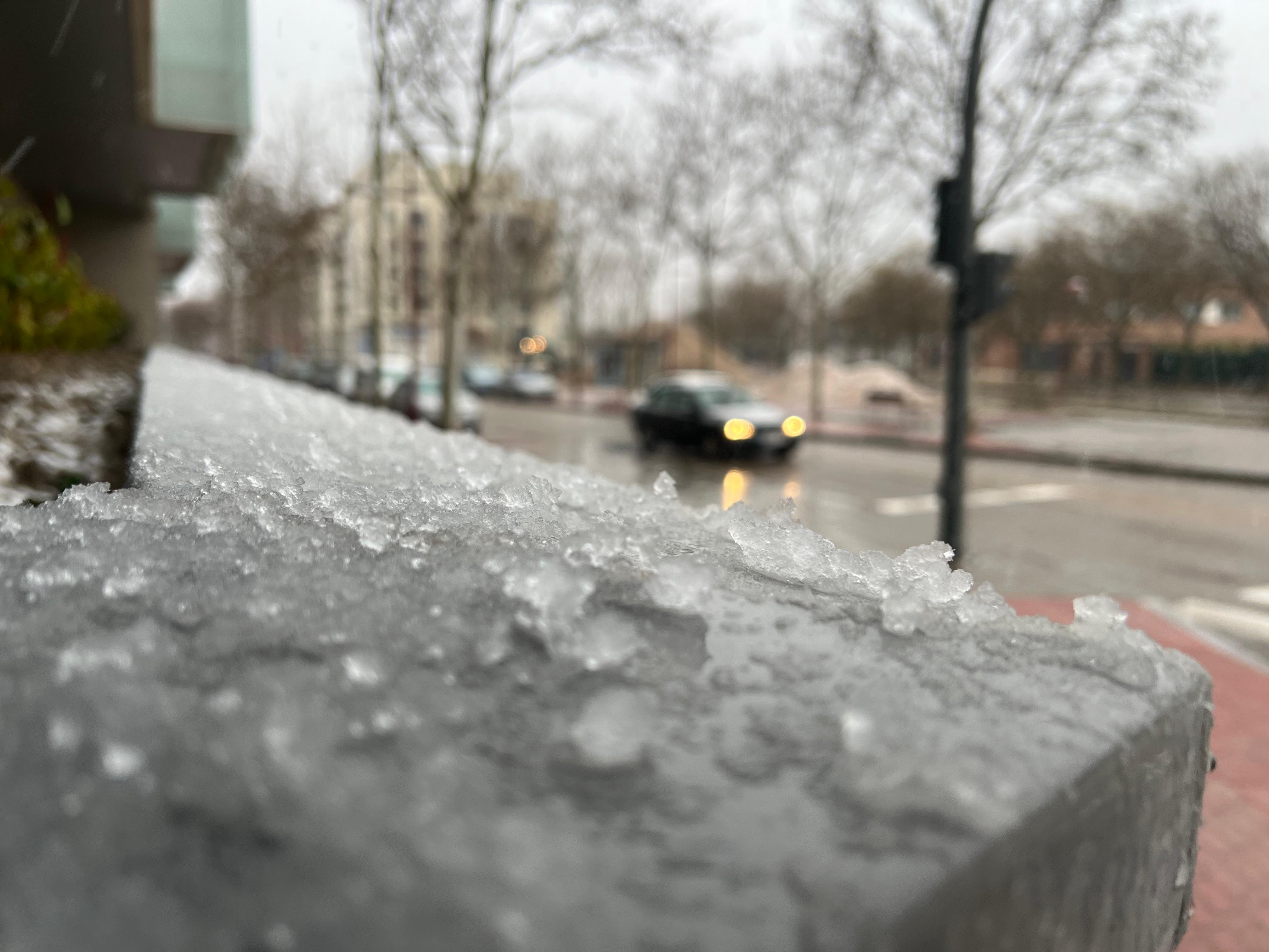 Las imágenes de Valladolid teñida de blanco por la nieve