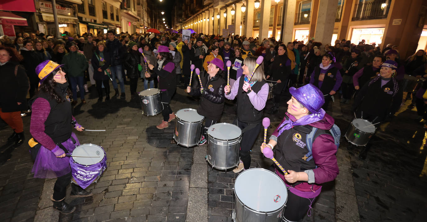 Marea palentina por el feminismo el 8M