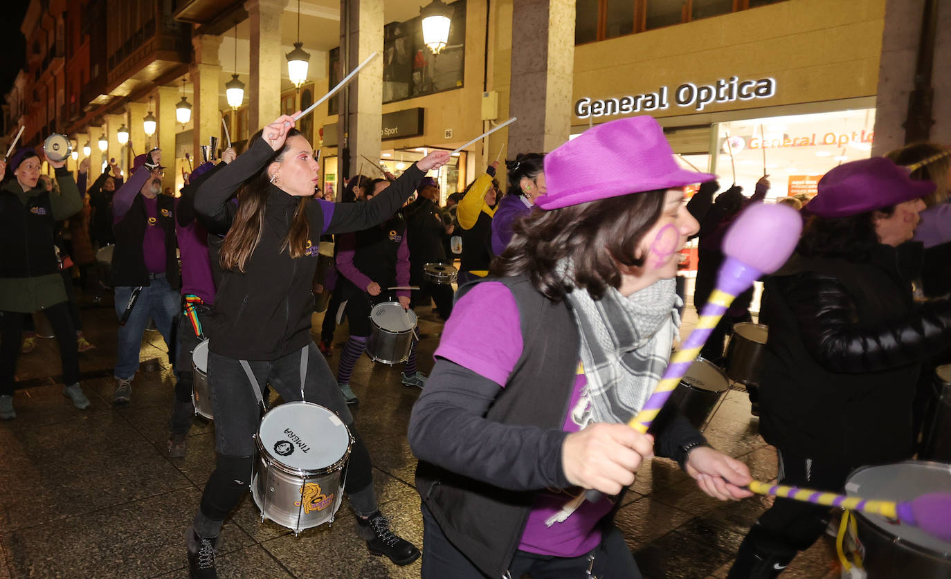 Marea palentina por el feminismo el 8M