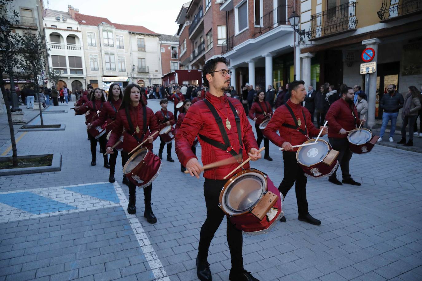 Pasacalles de bandas de Semana Santa en Peñafiel