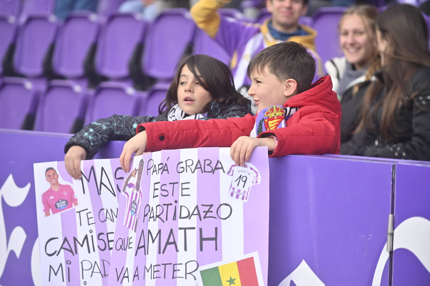 Búscate en la grada del Estadio José Zorrilla (1 de 4)