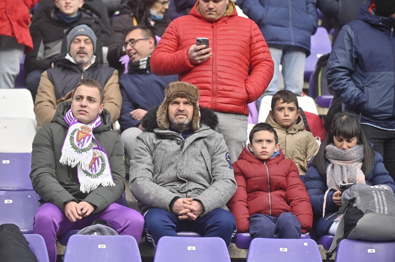 Búscate en la grada del Estadio José Zorrilla (1 de 4)