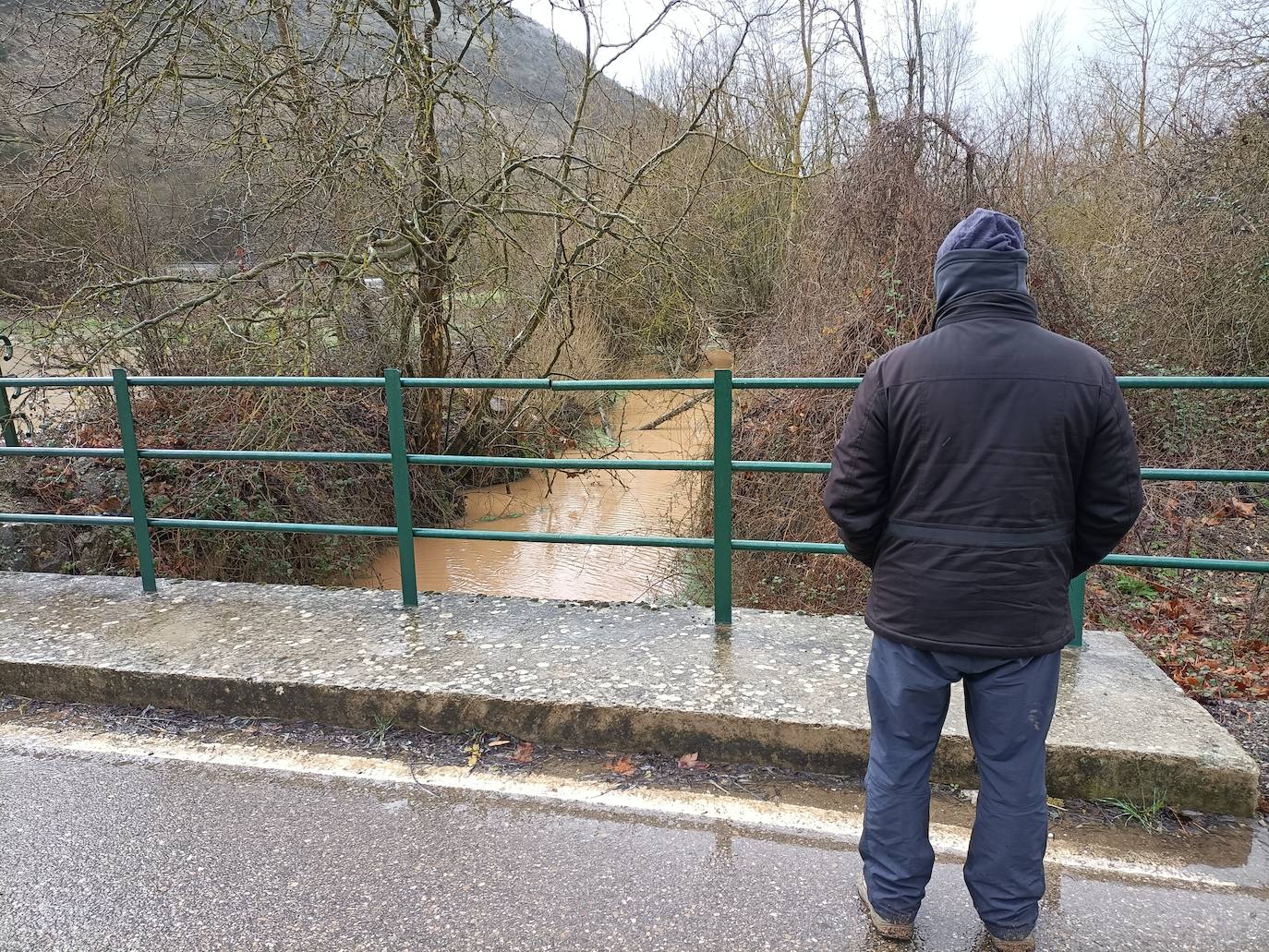 Alerta por la crecida de los ríos en Palencia