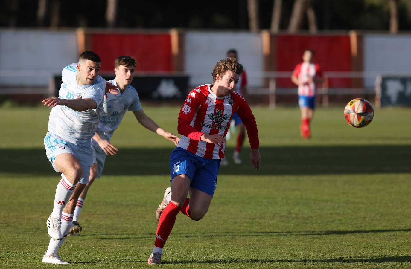 Las imágenes del partido entre el Atlético Tordesillas y el Mirandés
