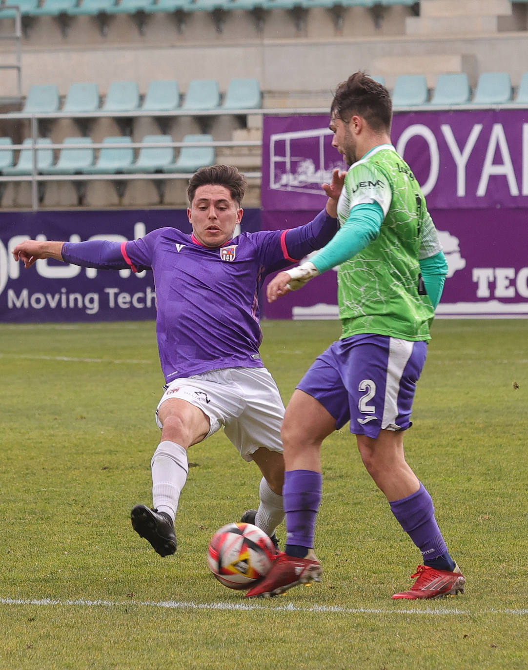 Empate sin goles en el derbi Palencia CF-Becerril