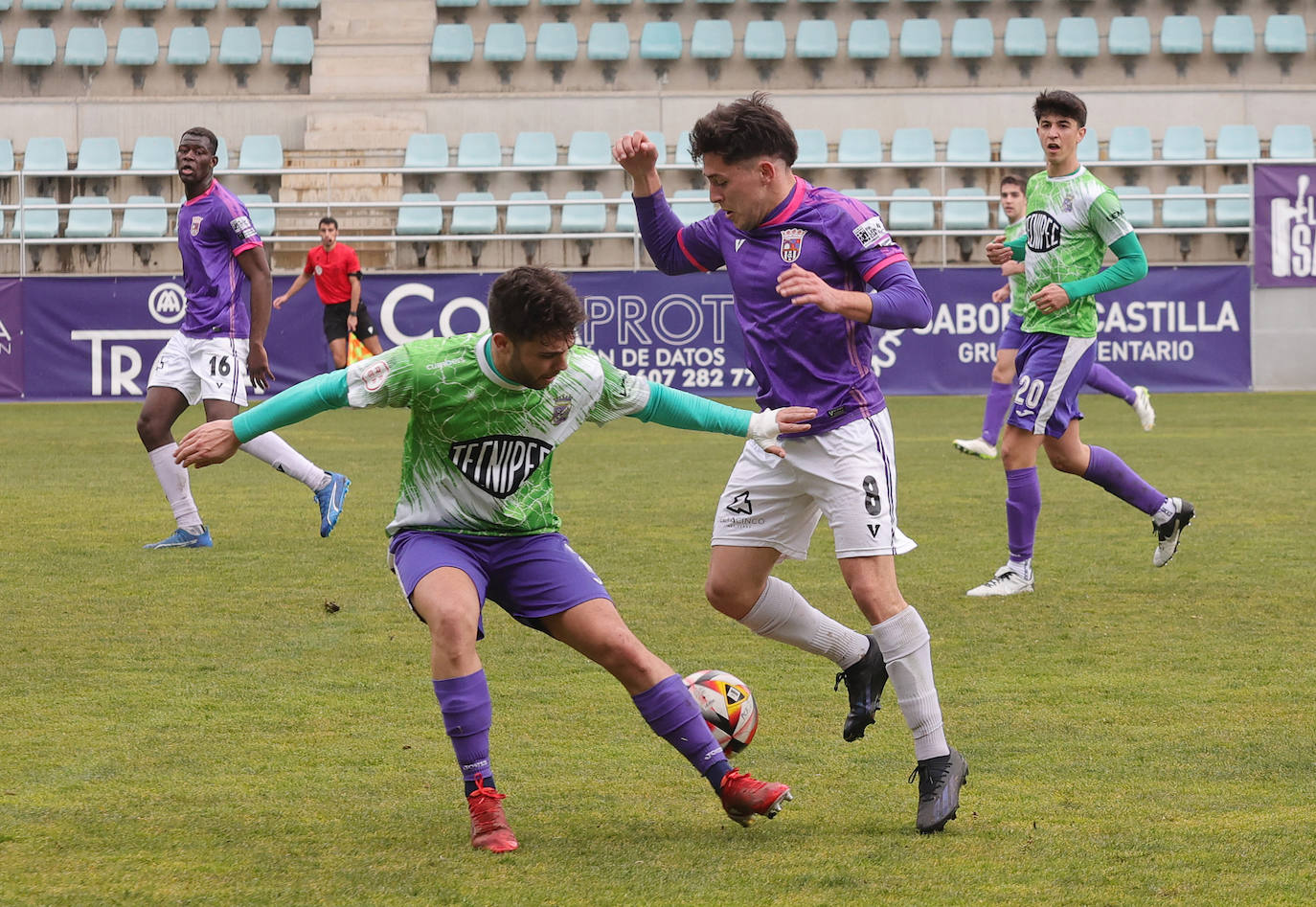 Empate sin goles en el derbi Palencia CF-Becerril