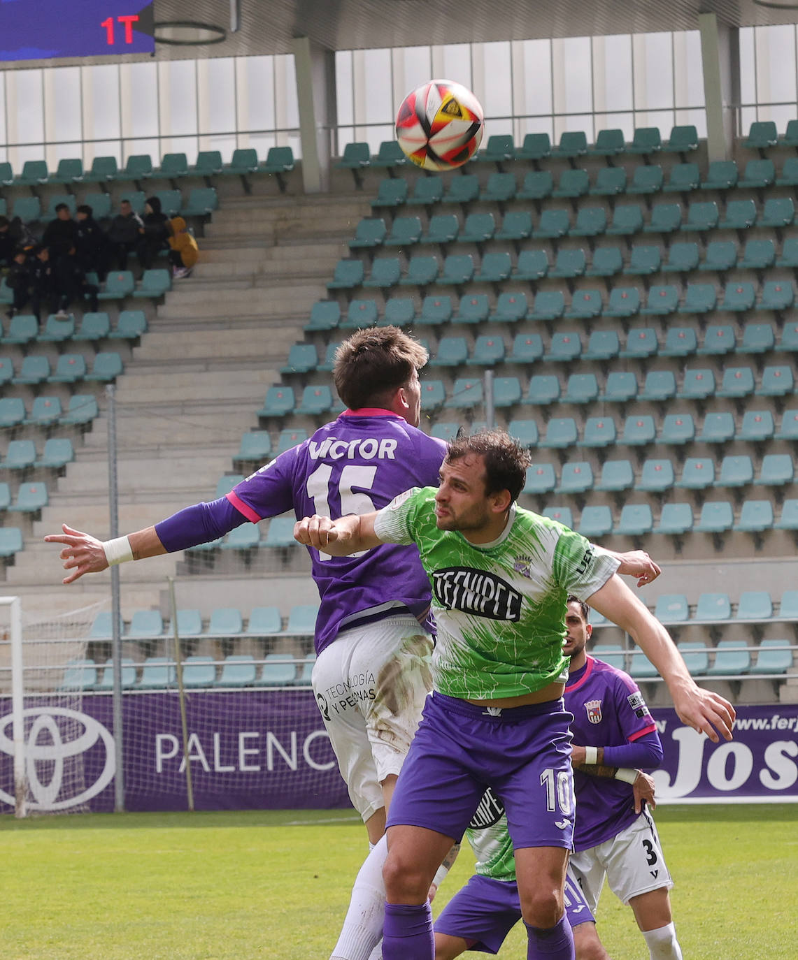 Empate sin goles en el derbi Palencia CF-Becerril