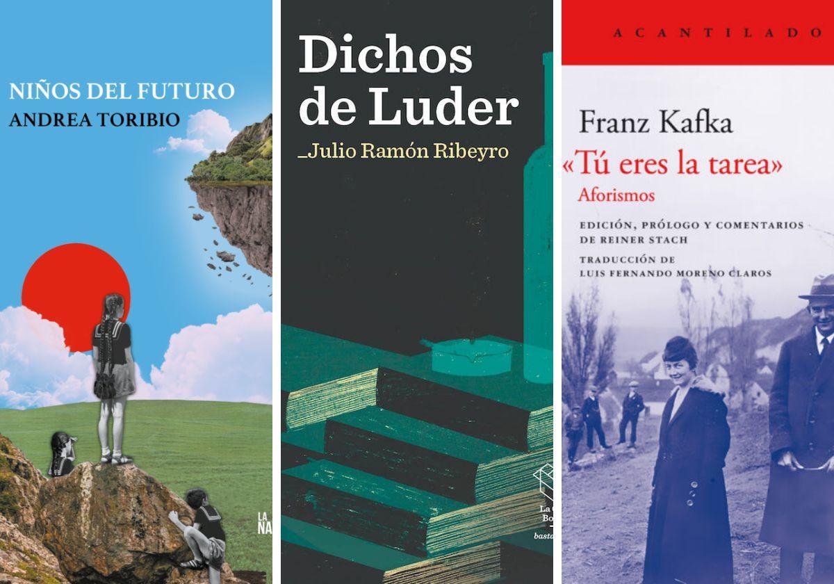 Los tres libros recomendados de la semana.