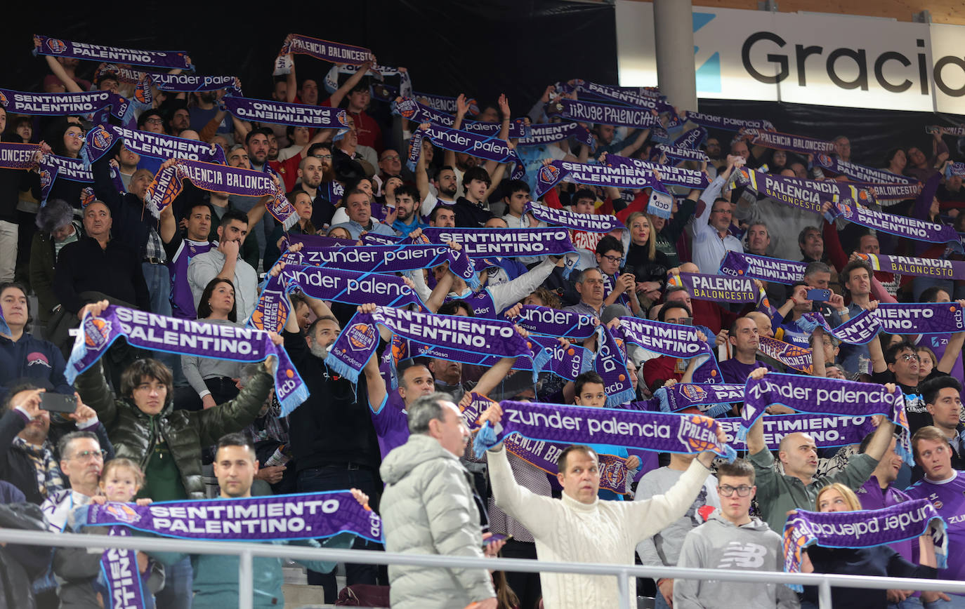 Búscate en el Pabellón en el partido del Zunder Palencia-Andorra