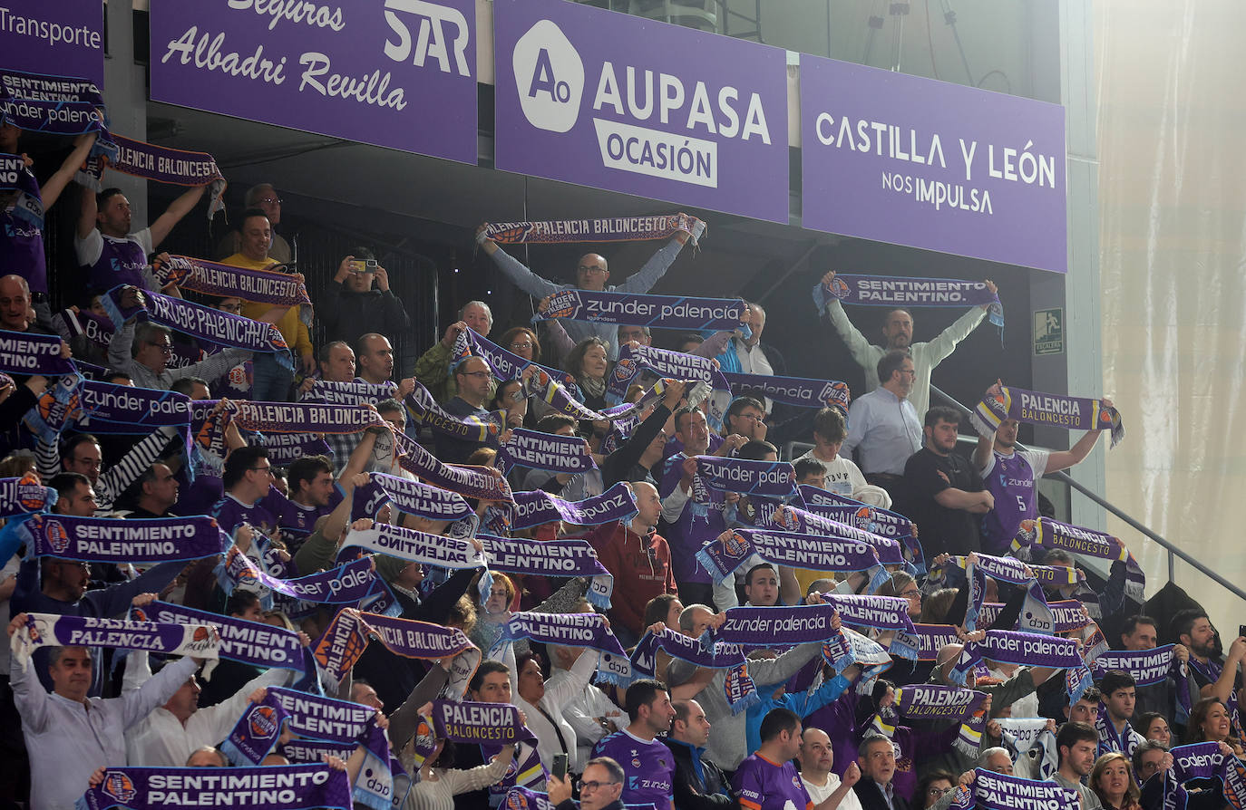 Búscate en el Pabellón en el partido del Zunder Palencia-Andorra