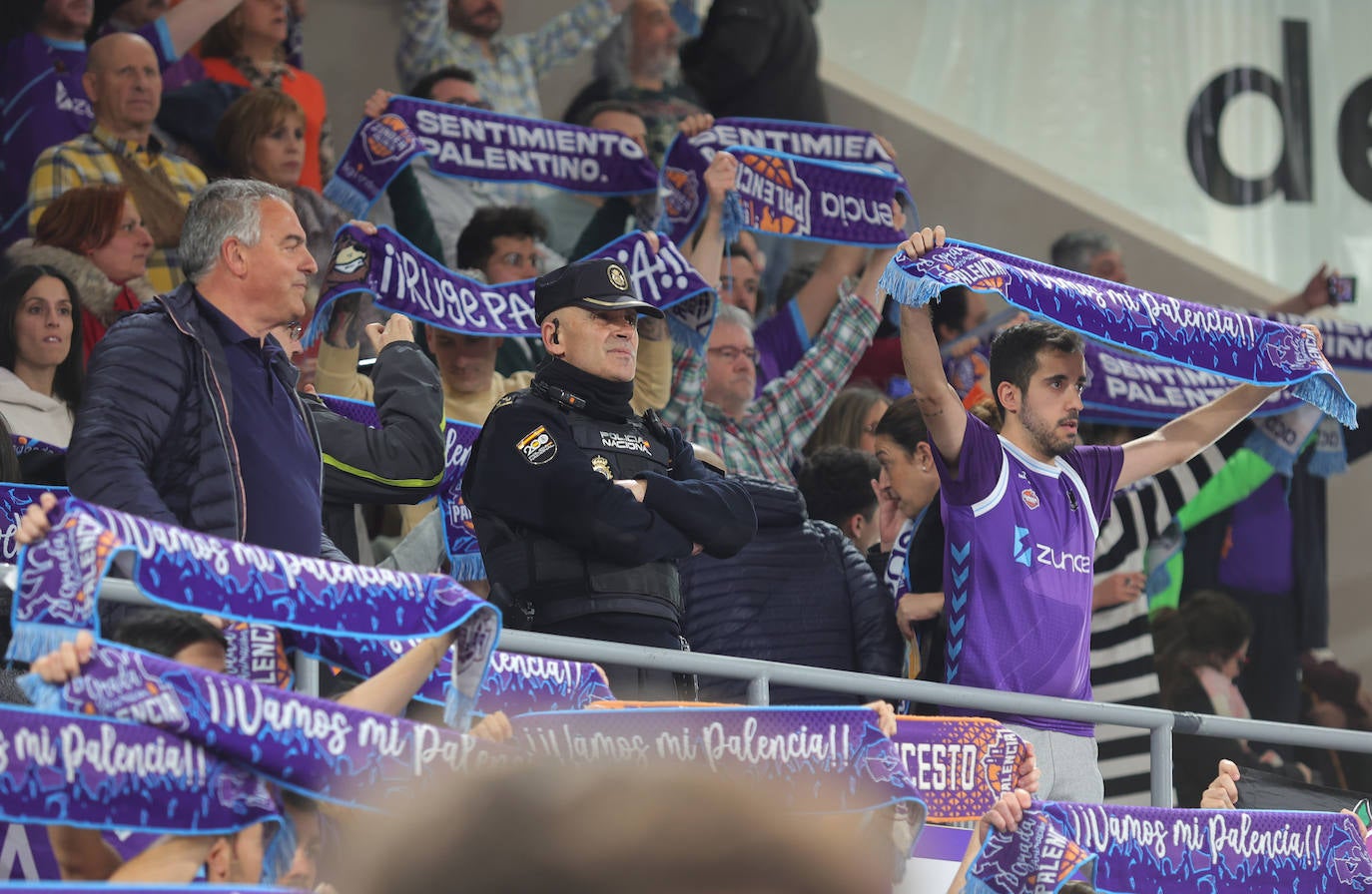 Búscate en el Pabellón en el partido del Zunder Palencia-Andorra