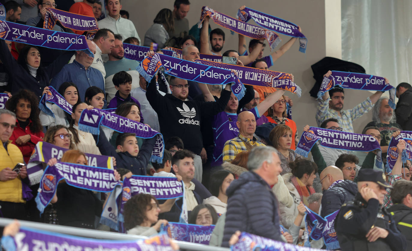 Búscate en el Pabellón en el partido del Zunder Palencia-Andorra