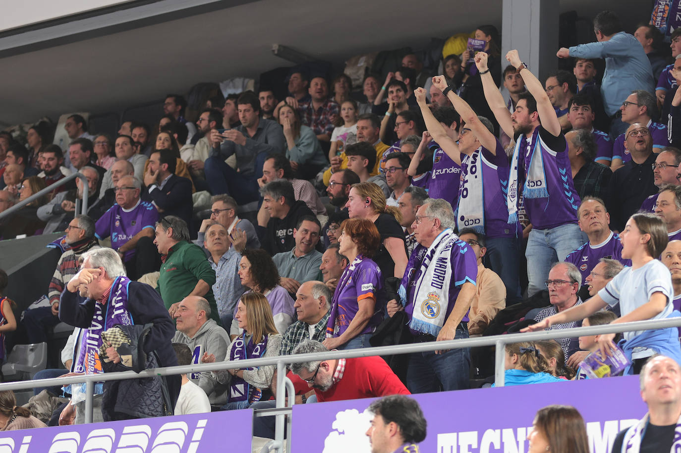 Búscate en el Pabellón en el partido del Zunder Palencia-Andorra