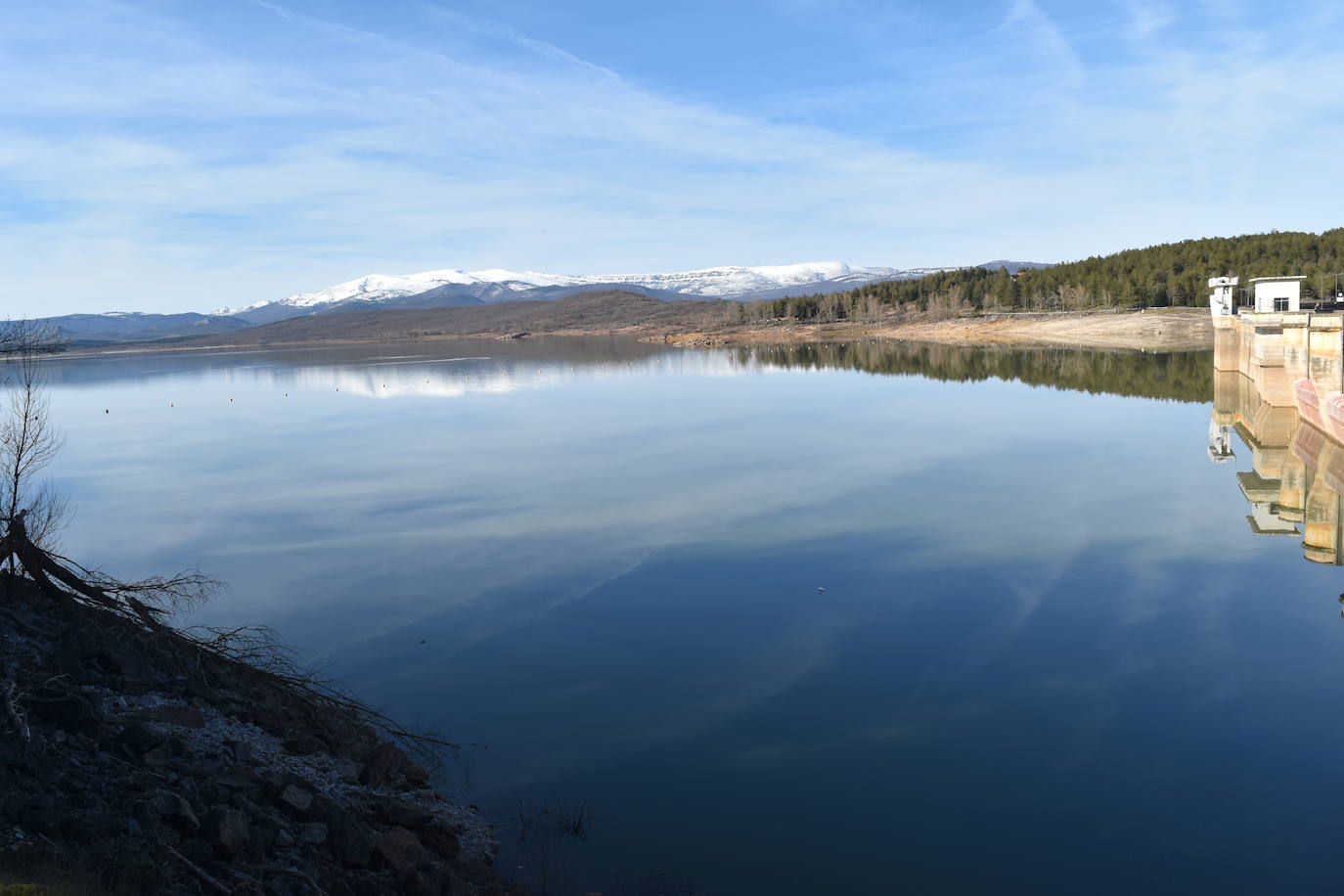 El embalse de Aguilar está al 56% de su capacidad