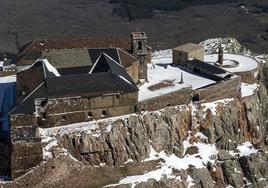 Nieve en la Peña de Francia