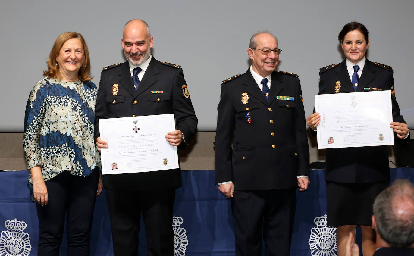 Acto institucional del bicentenario de la Policía Nacional en Segovia