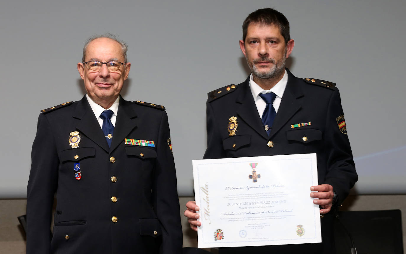 Acto institucional del bicentenario de la Policía Nacional en Segovia