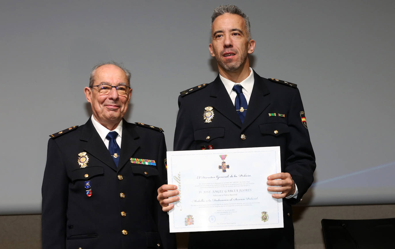 Acto institucional del bicentenario de la Policía Nacional en Segovia