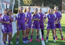 Integrantes del Real Valladolid Simancas, el pasado verano.