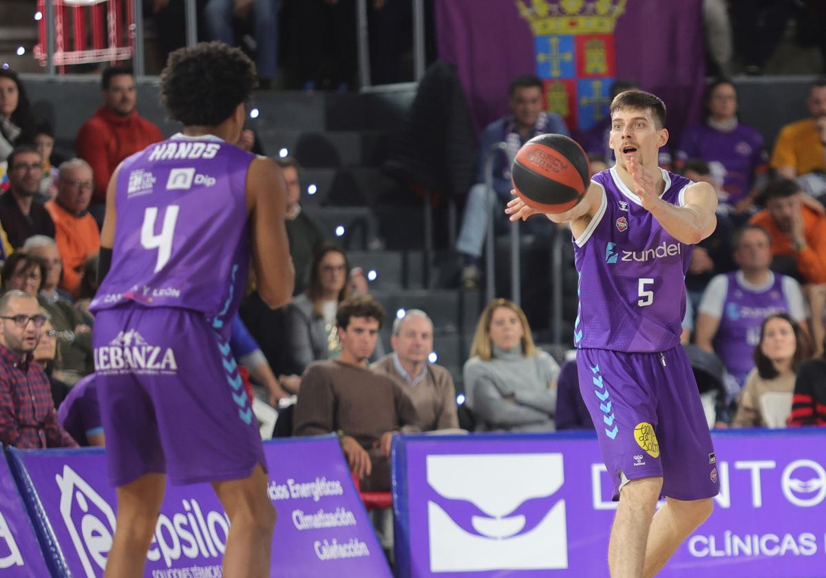 Chumi Ortega, en el partido ante el Andorra.