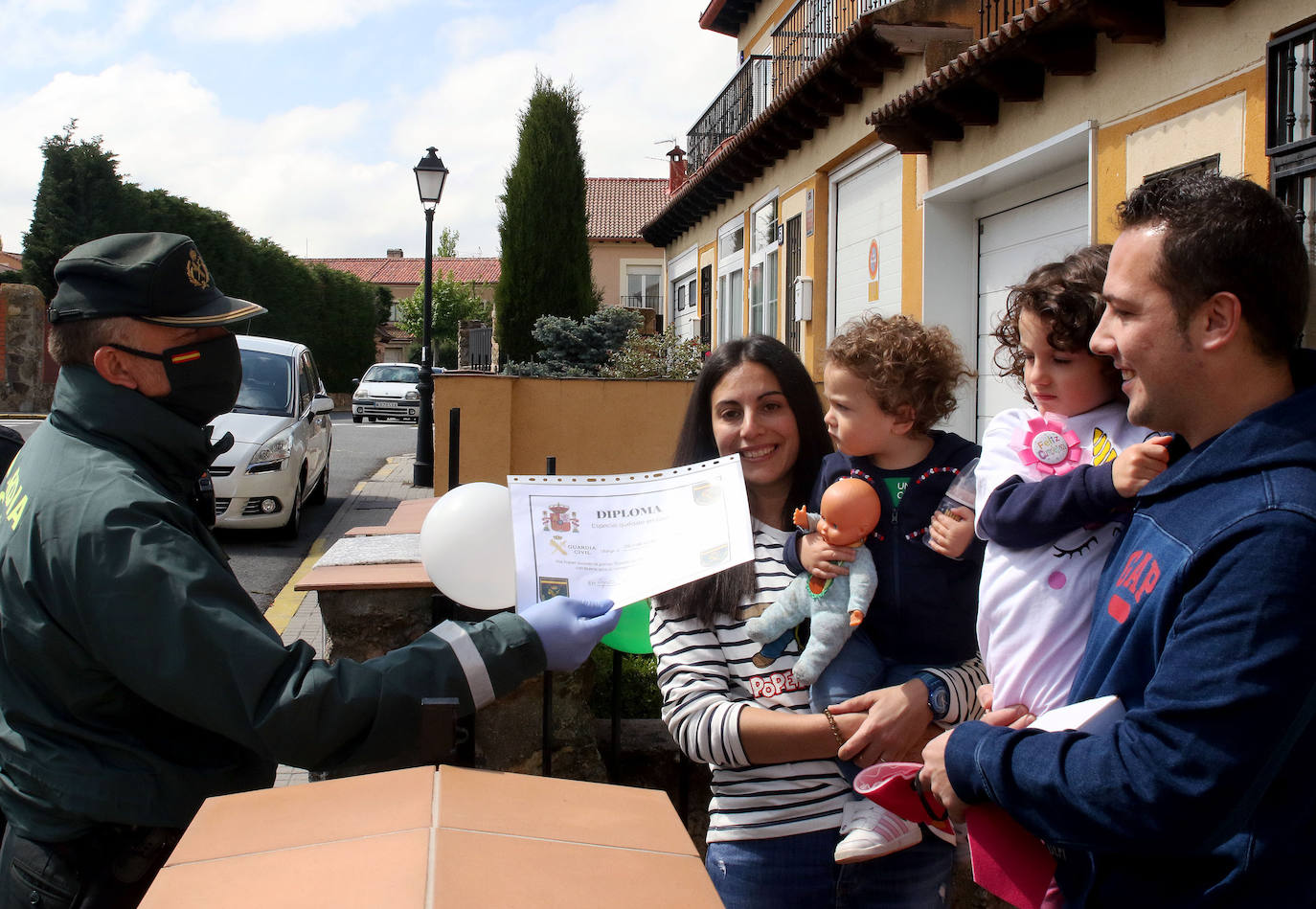 Así estaba Segovia hace cuatro años