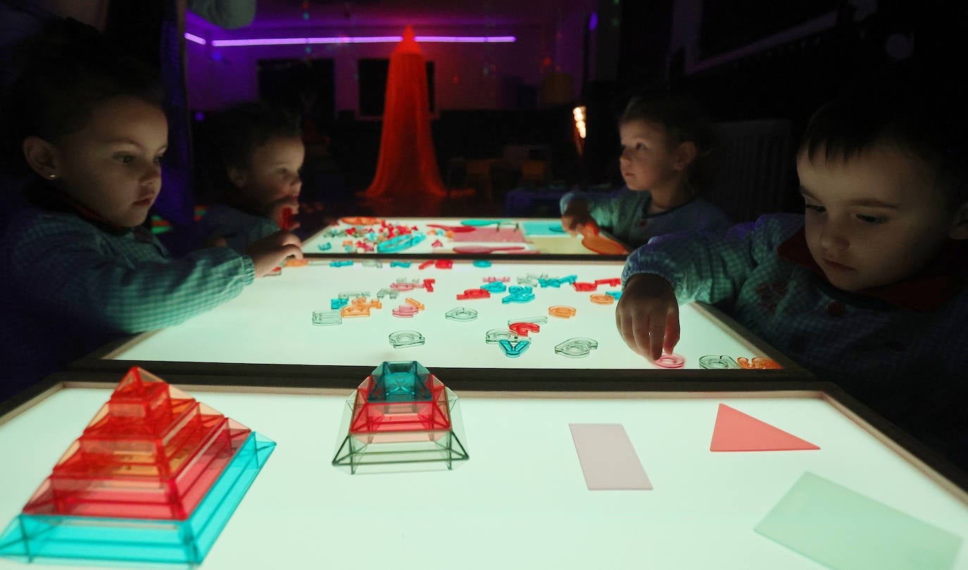 Un aula multisensorial en Palencia para potenciar las habilidades de los niños