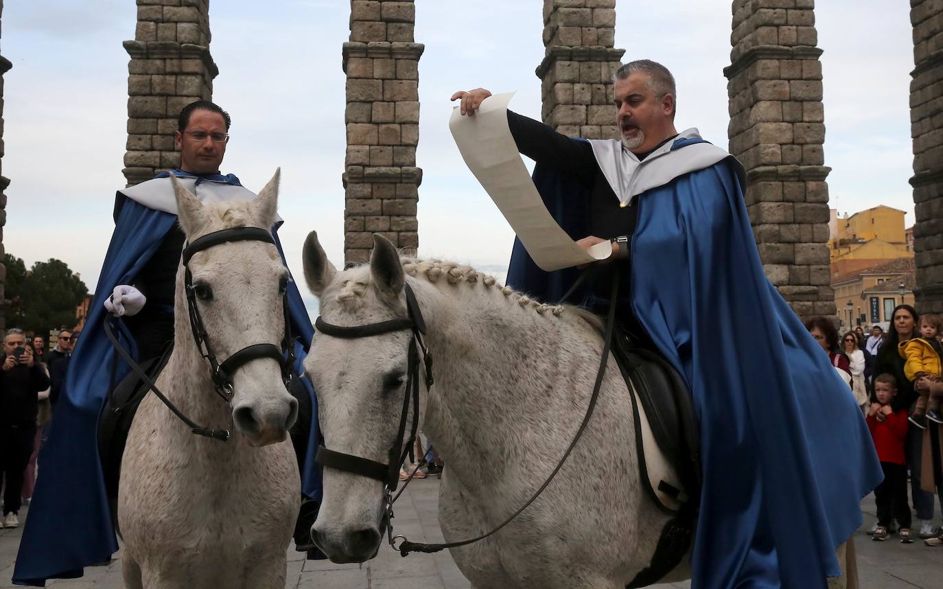 El pregón de la Semana Santa de Segovia, en imágenes