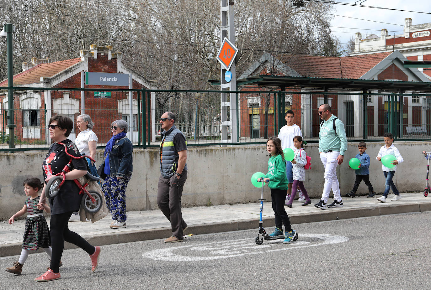 Marcha por la educación pública en Palencia