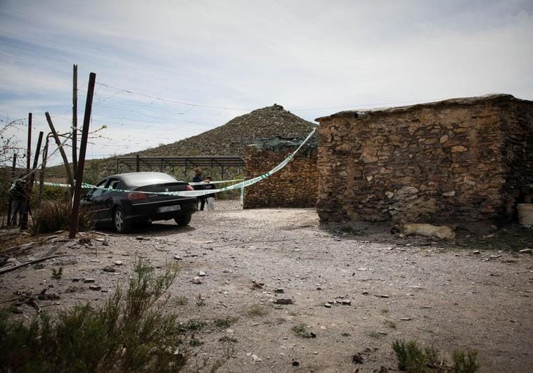 Lugar del presunto asesinato de dos niñas en Almería.