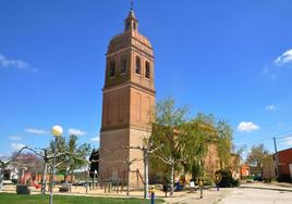 Iglesia de San Juan Bautista de Rodilana, donde se produjo la misa para despedir a Alberto López.