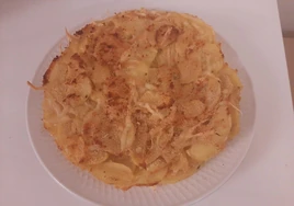 Pastel de patata casero