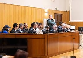 Imagen durante el juicio a la 'Banda del BMW'