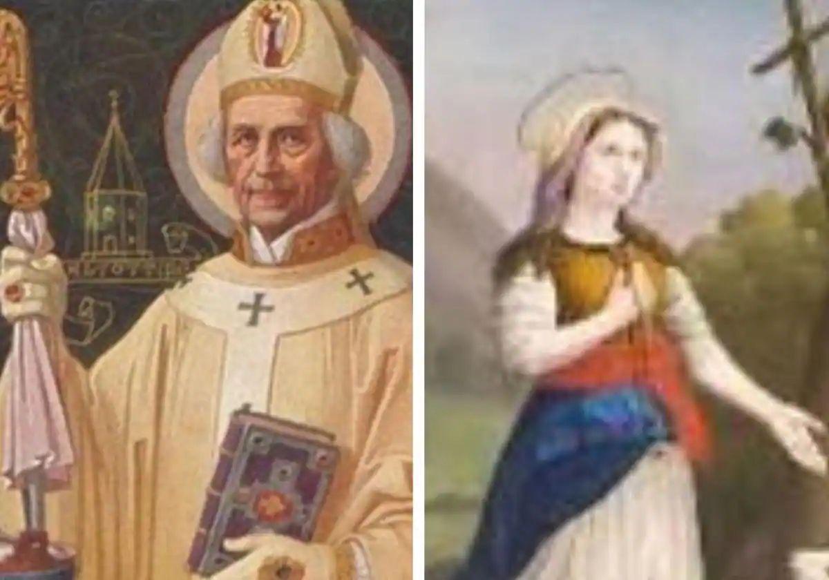 San Ruperto de Worms y Beata Panacea de Muzzi.