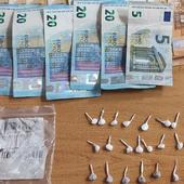 La Guardia Civil se incauta de veinte dosis de cocaína y siete de heroína en La Lastrilla