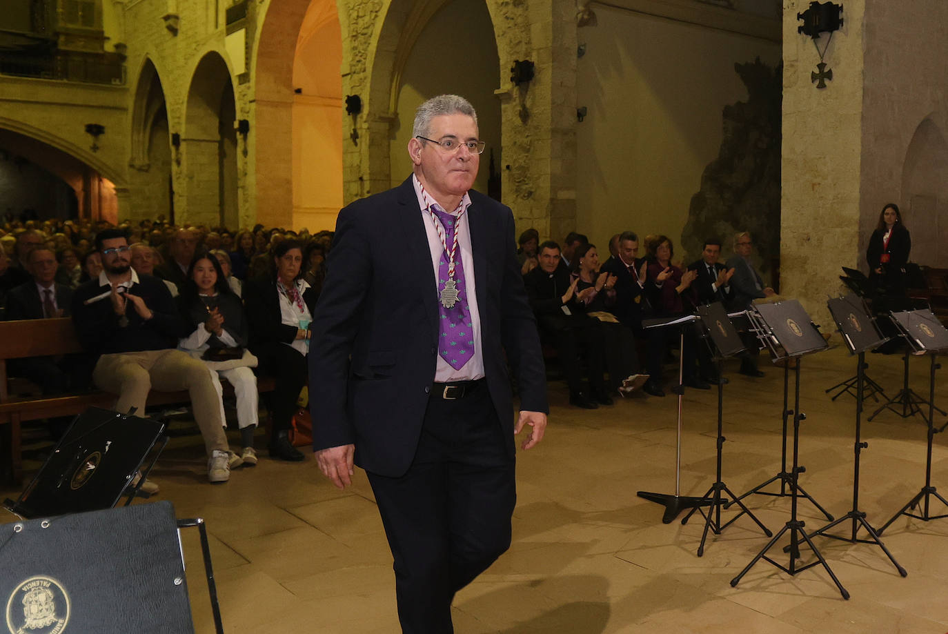 El pregonero pondera las fortalezas de la Semana Santa