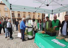 Un millar de ejemplares de árboles para mejorar el planeta en Palencia