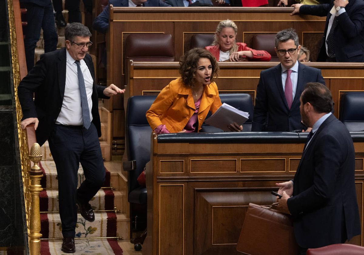 Imagen del último pleno en el Congreso.