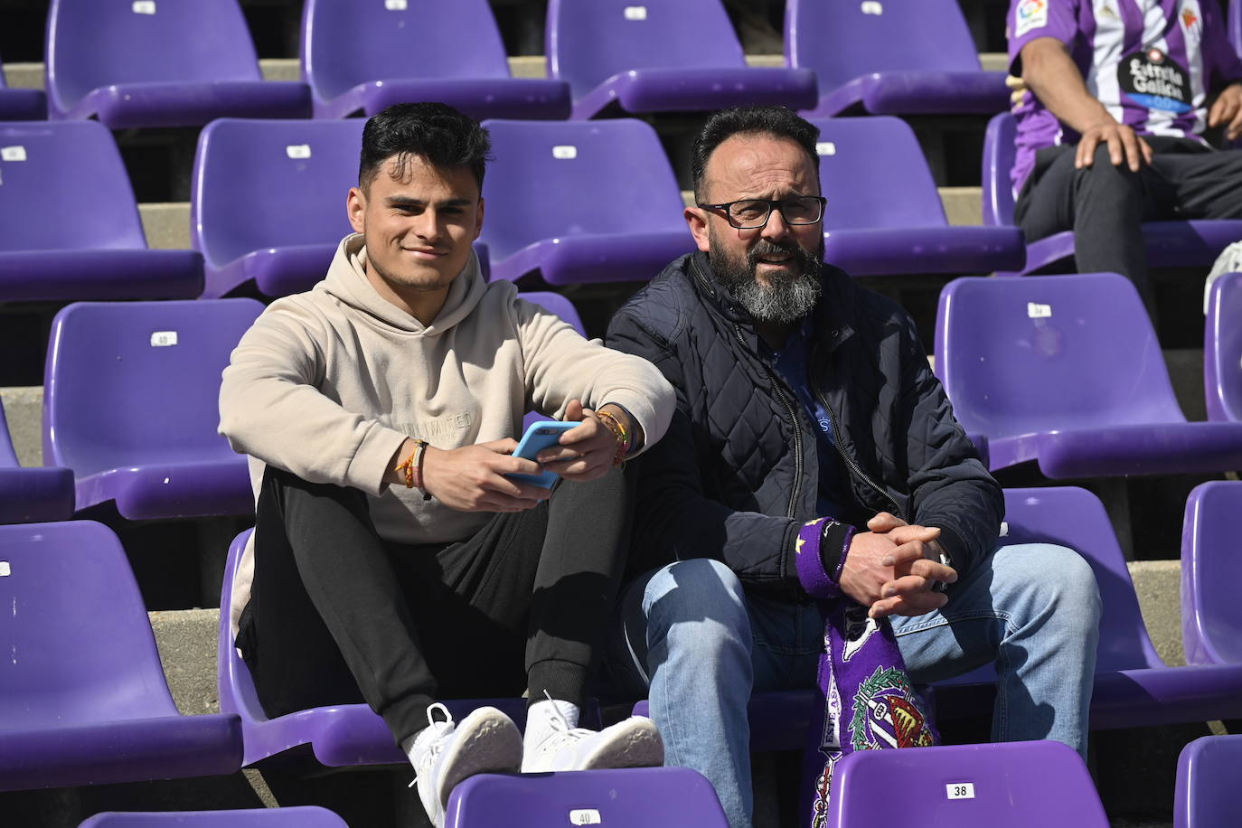 Real Valladolid-Eibar, búscate en la grada