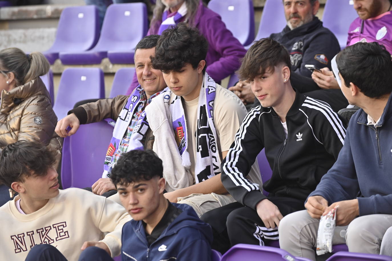 Real Valladolid-Eibar, búscate en la grada