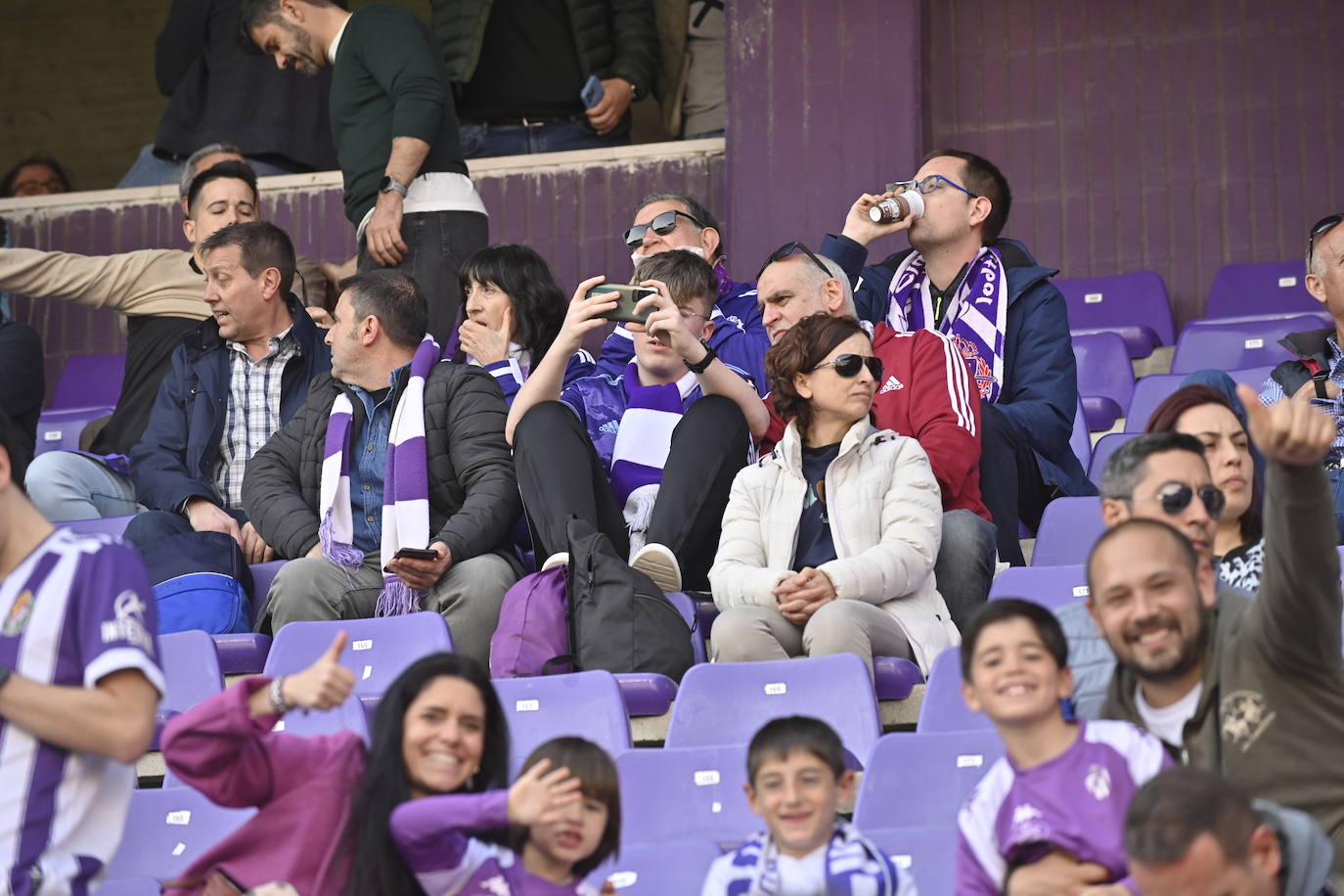 Real Valladolid-Eibar, búscate en la grada