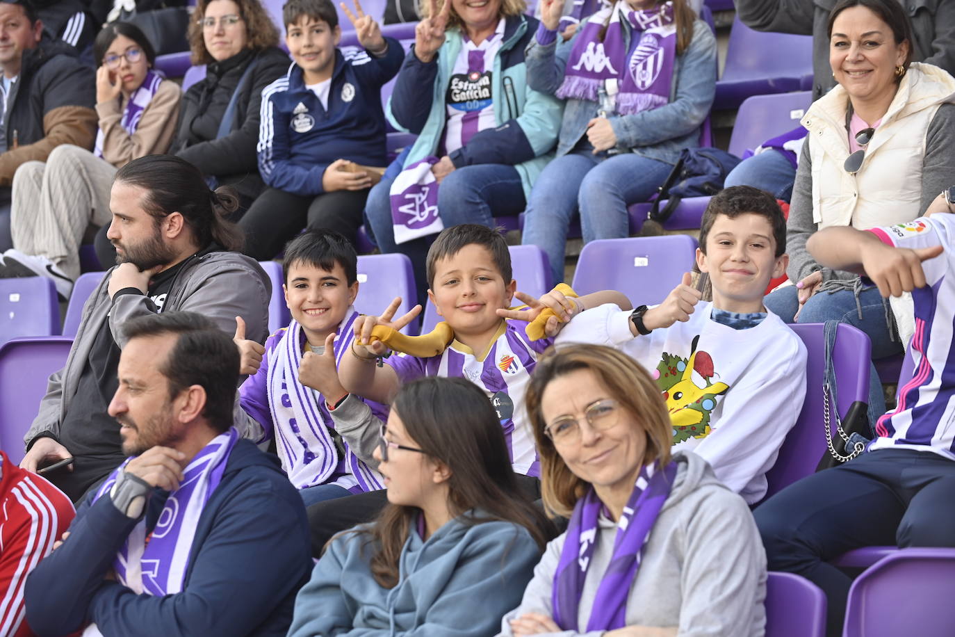 Real Valladolid-Eibar, búscate en la grada