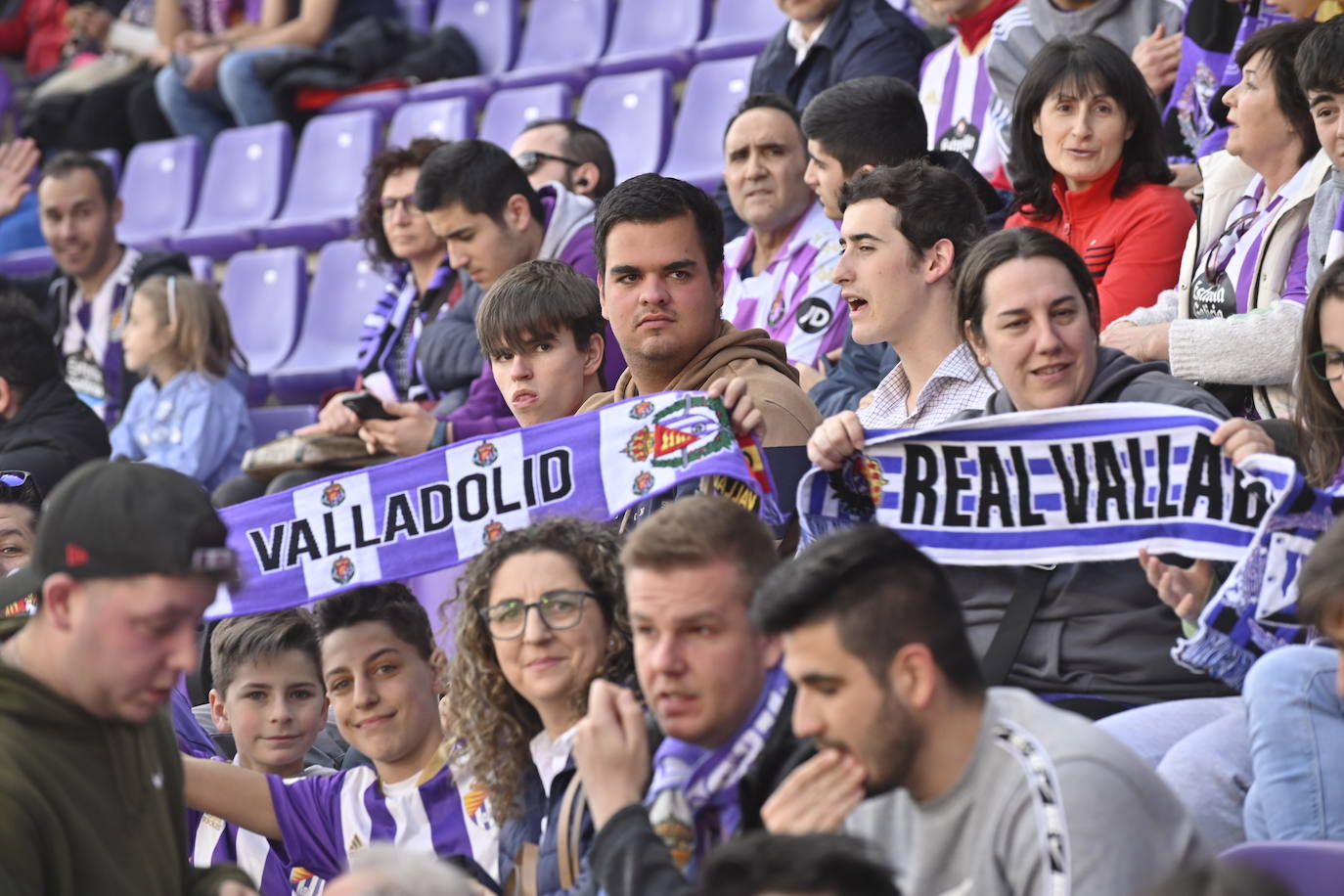 Real Valladolid-Eibar, búscate en la grada