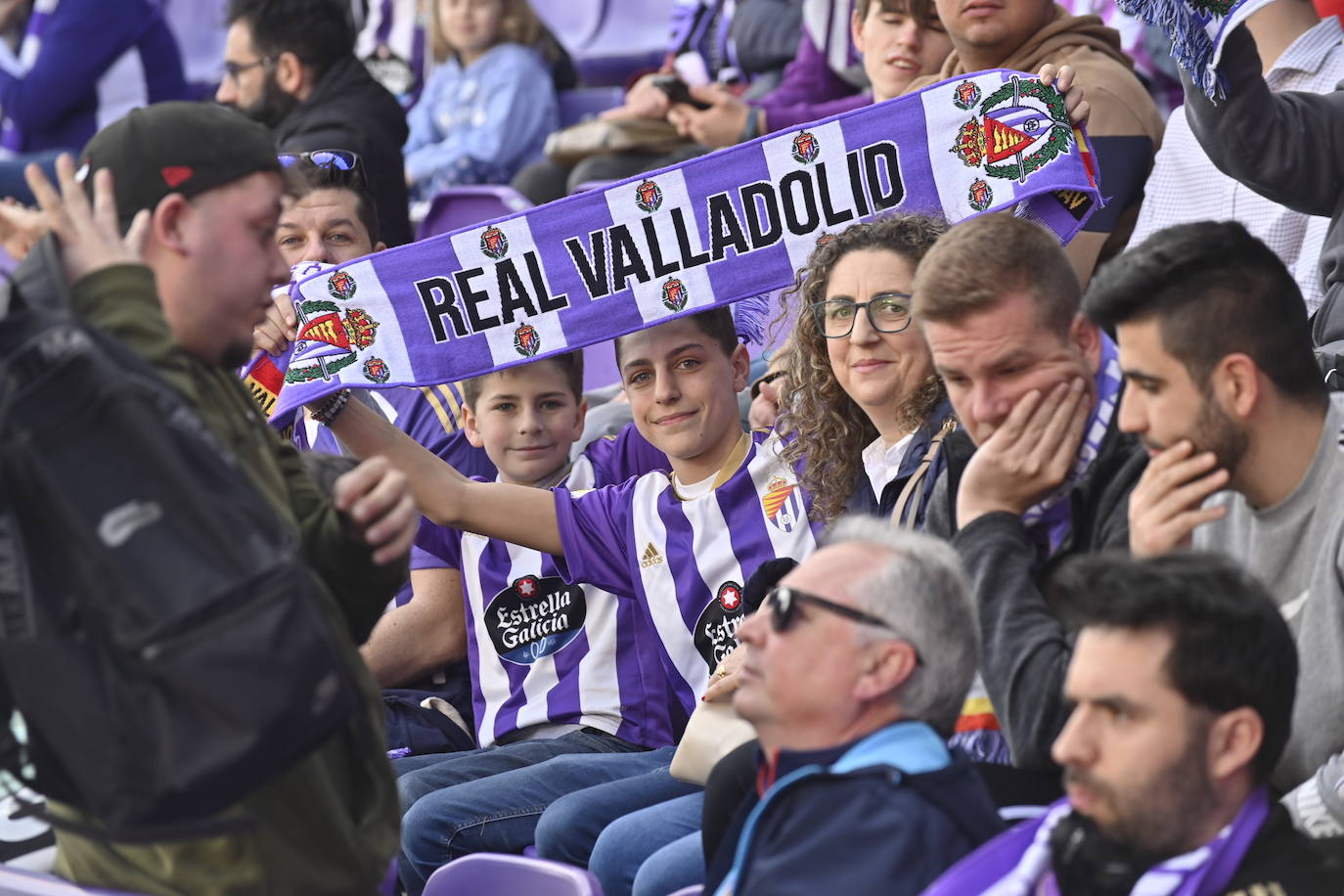 Real Valladolid-Eibar, búscate en la grada