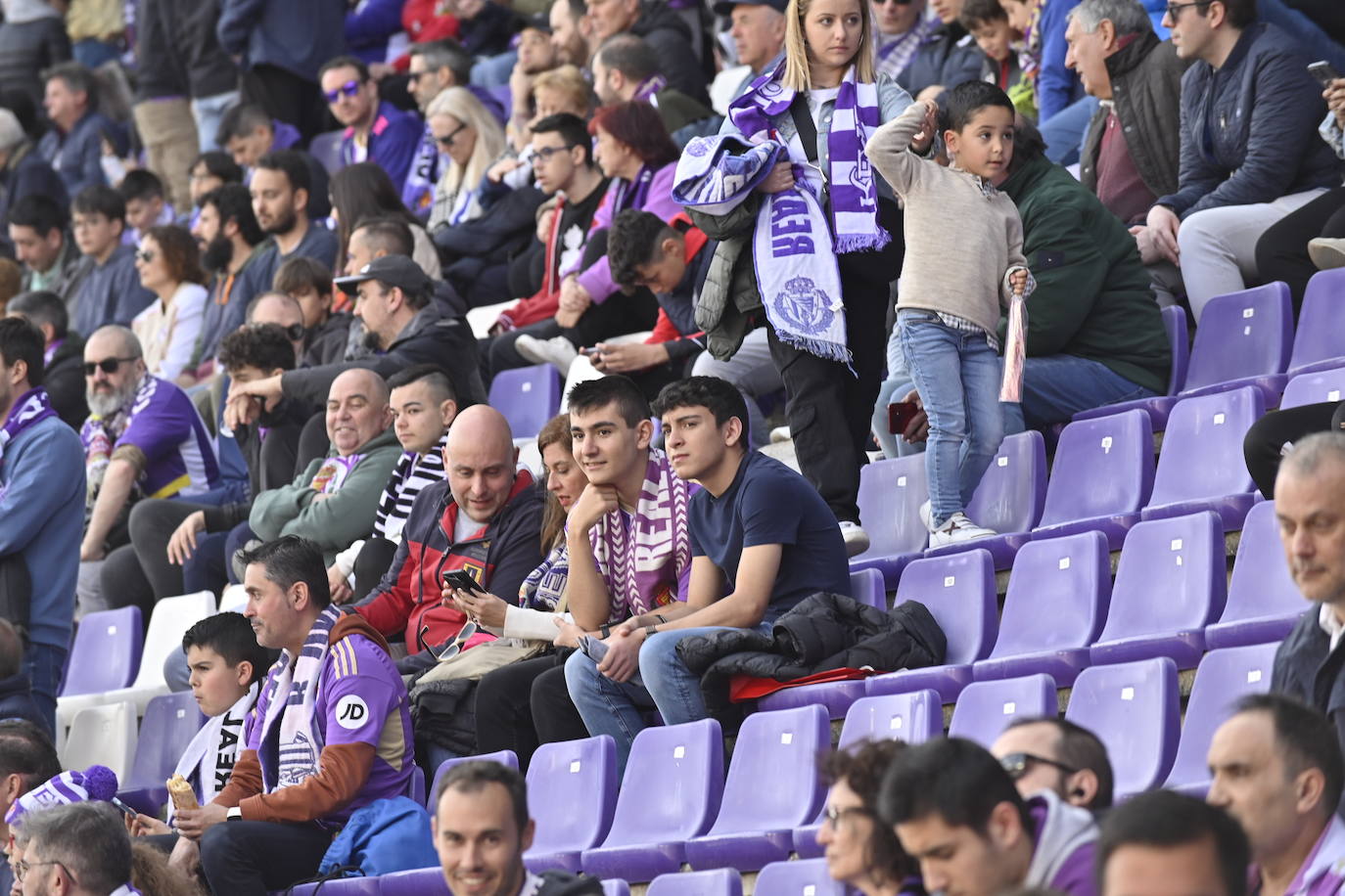 Real Valladolid-Eibar, búscate en la grada