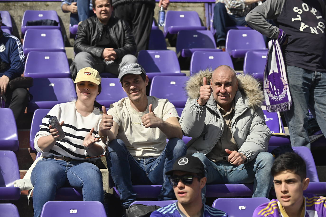 Real Valladolid-Eibar, búscate en la grada