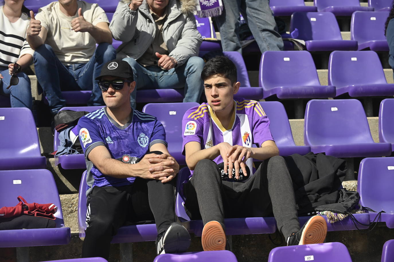 Real Valladolid-Eibar, búscate en la grada